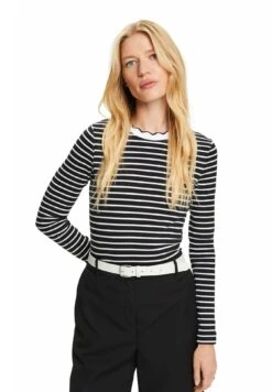 ESPRIT Muschelkante Am Ausschnitt - Longsleeve - Black -Mode Dameskleding Winkel 035a3543e58b4a74ae56e437d1bf38d5