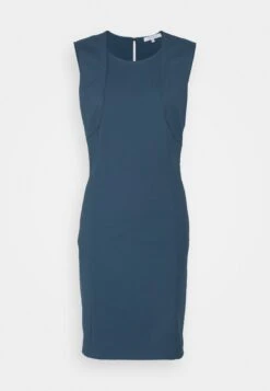 Patrizia Pepe Abito Dress - Etui-Jurk - Petrol Blue -Mode Dameskleding Winkel 040e08bfb259454798e454e17a3a0071