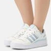 Adidas Originals Forum Bold Stripes W - Sneakers Laag - Off White/Clear Sky/White -Mode Dameskleding Winkel 0833358ff25f4ce7a8c8613a61f4bf29
