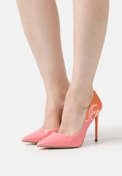 Steve Madden Vala - Hoge Hakken - Pink/Orange -Mode Dameskleding Winkel 09189f76679e4b53b57d358a21244987