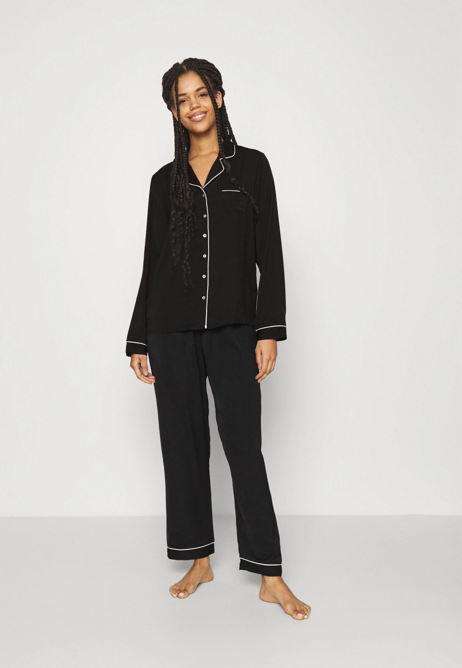 Anna Field Pyjama - Black 3 Anna Field Pyjama - Black - Afbeelding 2