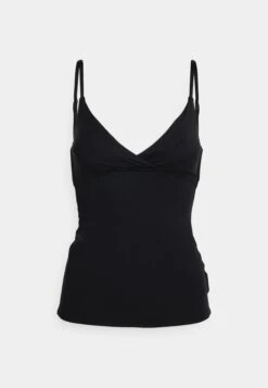 Seafolly Collective Wrap Front Singlet - Bikinitop - Black -Mode Dameskleding Winkel 0d0b300ebdeb45f3b78199d69b343423