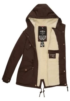 Marikoo Manolya - Winterjas - Dark Choco -Mode Dameskleding Winkel 0d269e4b9c7943f8af72b80d528b57f6