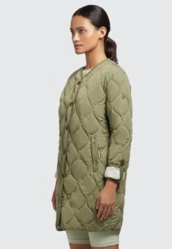 Khujo Sira - Jas - Olivgrün -Mode Dameskleding Winkel 0f5d303ec69d4304a77940808f85309a