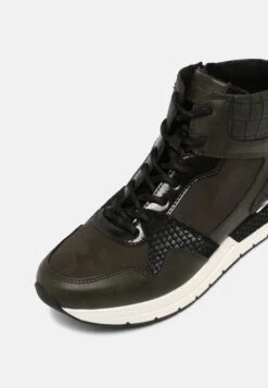 Tamaris Sneakers Hoog - Olive Comb -Mode Dameskleding Winkel 0f866aa679534415805a6fd3bf10a581