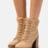 Anna Field Leather - Veterboots - Beige 1 Anna Field Leather - Veterboots - Beige -Mode Dameskleding Winkel 15dddc56386e4f3282bc12dfa9e3f33d