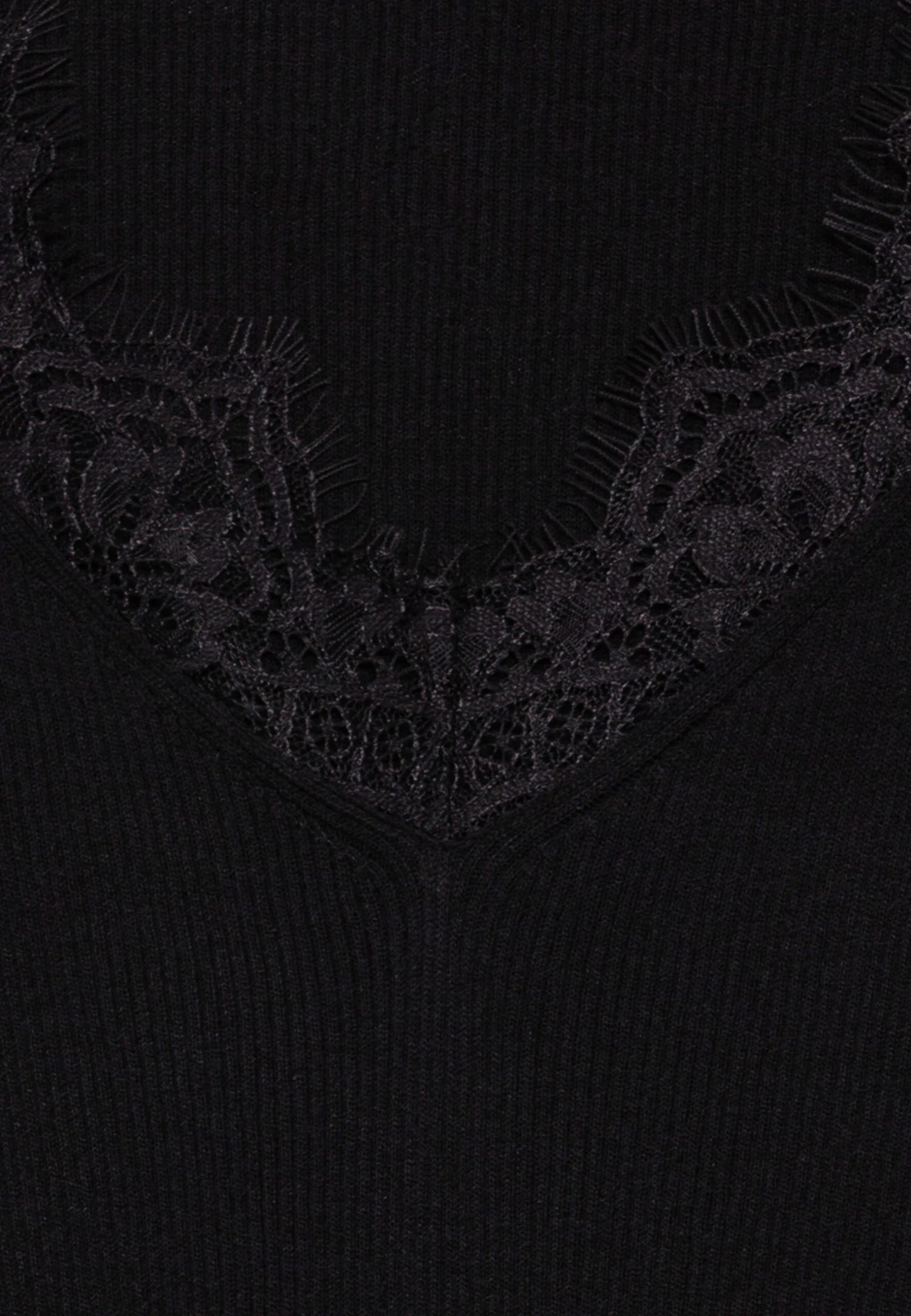 Anna Field Lace - Trui - Black 5 Anna Field Lace - Trui - Black - Afbeelding 3