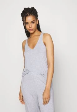 Anna Field 3 Piece Jersey- Pyjama - Mottled Light Grey -Mode Dameskleding Winkel 1bfe05642f7147408758df1378df58bf