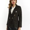 Faina Ikita - Blazer - Schwarz 2 Faina Ikita - Blazer - Schwarz -Mode Dameskleding Winkel 1f0754d3ed5c42c2abcf118bbd295f2d