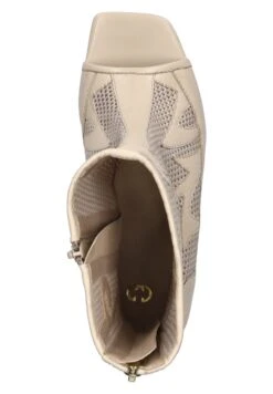 Gerry Weber Civita 09 - Cowboy-/Bikerlaarsjes - Creme -Mode Dameskleding Winkel 203b638d3b214edba8e9a114b835a624