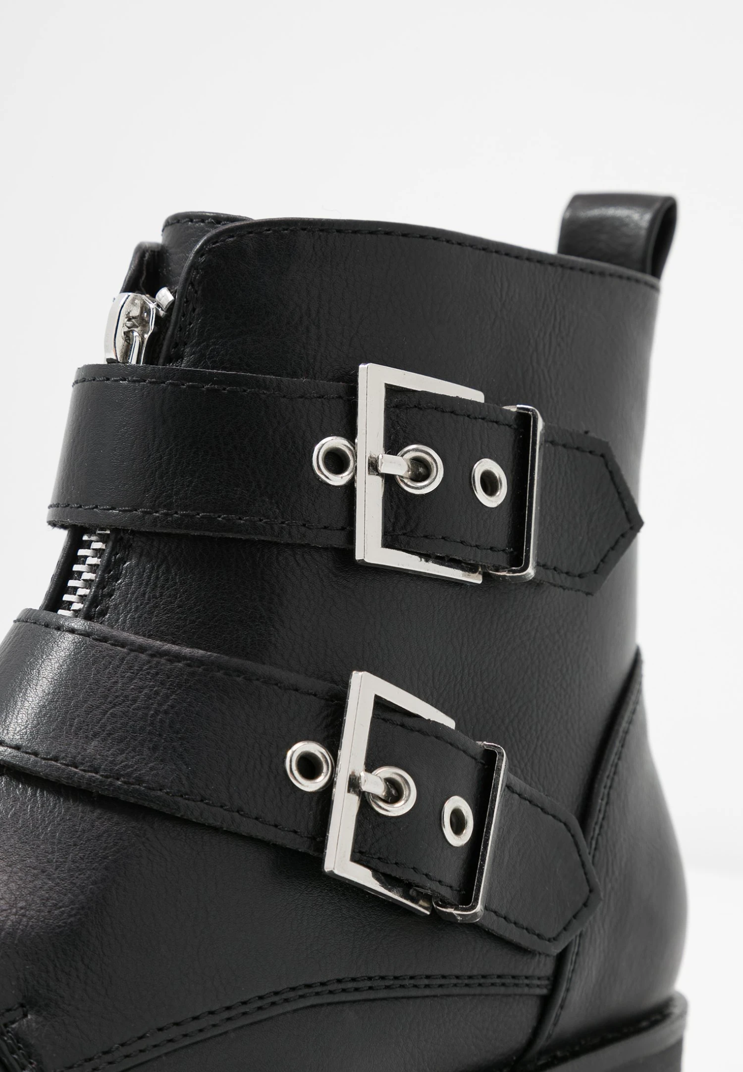 Anna Field Cowboy-/Bikerlaarsjes - Black 5 Anna Field Cowboy-/Bikerlaarsjes - Black - Afbeelding 3