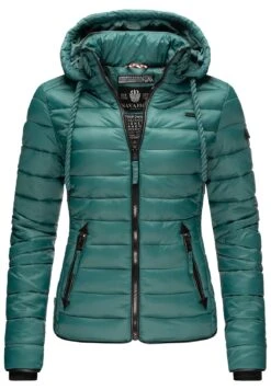 Navahoo Lulana - Jas - Petrol Melange -Mode Dameskleding Winkel 20ef20c88df04de9a326da66c6385f63