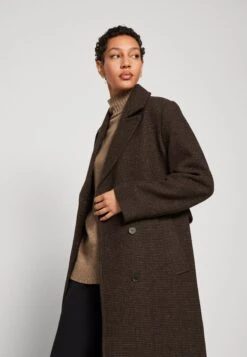 Selected Femme Slfmilo Coat - Mantel - Java Check -Mode Dameskleding Winkel 24cad1c5a02a4d8d832fd20fd77c1454