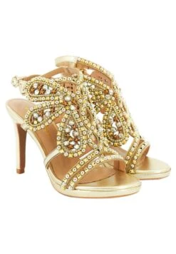 Alma En Pena Burano - Sandalen Met Hoge Hak - Gold -Mode Dameskleding Winkel 2ad153f739094e8b9a918836de0ac229