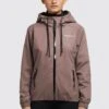 Khujo Rolava2 - Jas - Mauve -Mode Dameskleding Winkel 2b288860a97342e3a1216818dc494945