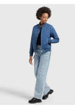 Khujo Monza - Jas - Blau -Mode Dameskleding Winkel 2da3edee4d5c43c08e4d0d83866e6053