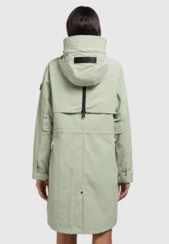 Khujo Adda - Halflange Jas - Blassgrün -Mode Dameskleding Winkel 2fd21b42ecee413b834e8f60bd9720e5