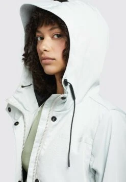 Khujo Jomana - Parka - Blassgrün -Mode Dameskleding Winkel 313419d8df1945eaa952fd76b8ebf020