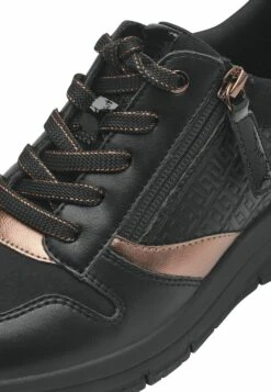 Tamaris Sneakers Laag - Black Copper -Mode Dameskleding Winkel 32a2d4840f7641b6a7b1a251f456bcb0