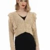 Faina Vest - Sand 1 Faina Vest - Sand -Mode Dameskleding Winkel 34f0113344ba450496ebc9f8fb8fe98a