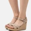 Anna Field Leather - Sandalen Met Hoge Hak - Grey -Mode Dameskleding Winkel 3d1ad21c84a242f4a6d83de655711570