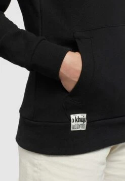 Khujo Rhabea - Hoodie - Schwarz -Mode Dameskleding Winkel 3d6c7af9e5a7458da7d03c288683ed2f