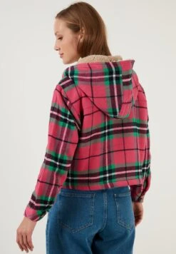 LELA Regular Fit - Jas - Fuchsia -Mode Dameskleding Winkel 46536a21ecc441038437d5c2afd89dc4