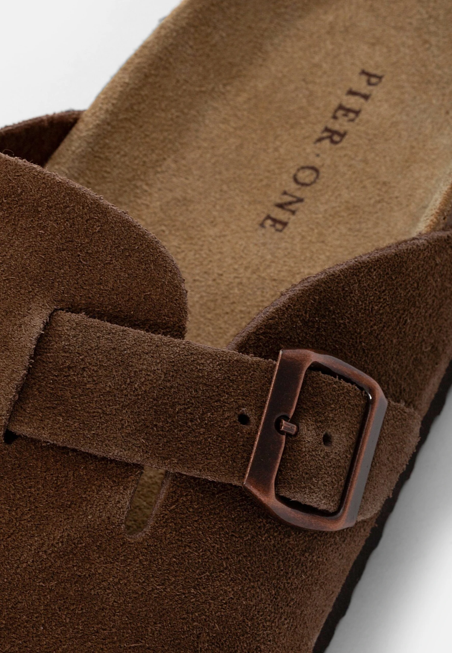 Pier One Leather Unisex - Pantoffels - Brown 8 Pier One Leather Unisex - Pantoffels - Brown - Afbeelding 6