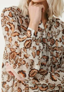 Part Two Viktorine - Overhemdblouse - Koi Japanese Flower Print -Mode Dameskleding Winkel 4cc6857efc2c4303a4486d4b463def71