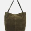 Anna Field Leather - Handtas - Khaki 1 Anna Field Leather - Handtas - Khaki -Mode Dameskleding Winkel 4fe33866136c4a0ab8fe51b79aefe216