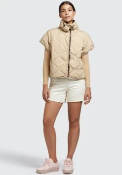 Khujo Ery - Jas - Beige -Mode Dameskleding Winkel 500e8cd85efb4815b8d991892d46d8cd