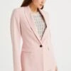 WE FASHION Nauwsluitende - Marly - Blazer - Pink -Mode Dameskleding Winkel 5164f1941f0a4ad2a85bdee22ec7f243