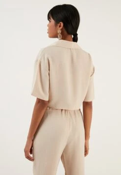 LELA Regular Fit - Overhemdblouse - Stone -Mode Dameskleding Winkel 5446cfcaf85c40fc8c463e072025e79f