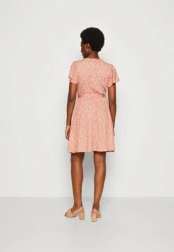 Anna Field Jurk - Brown/White -Mode Dameskleding Winkel 56716e2dceb149bca2945cffdfdbe7e2