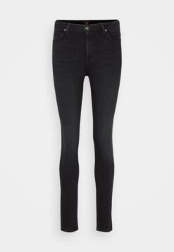 Lee Scarlett High - Jeans Skinny Fit - Tingled Black -Mode Dameskleding Winkel 58bb50c34acb48749659d43414a5706d