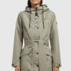 Khujo Lauren - Parka - Khaki -Mode Dameskleding Winkel 5dbc2a91fc454e649a044cebe26dbd81