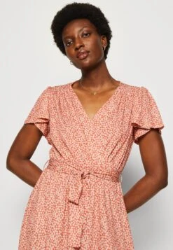 Anna Field Jurk - Brown/White -Mode Dameskleding Winkel 5ed94e9c6d75435782a95ca484373ed7