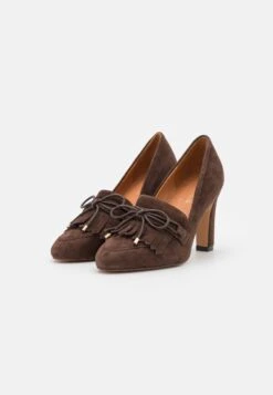 Anna Field Leather - Klassieke Pumps - Dark Brown -Mode Dameskleding Winkel 624ec80c62f649eda3a5c9bc278561b7