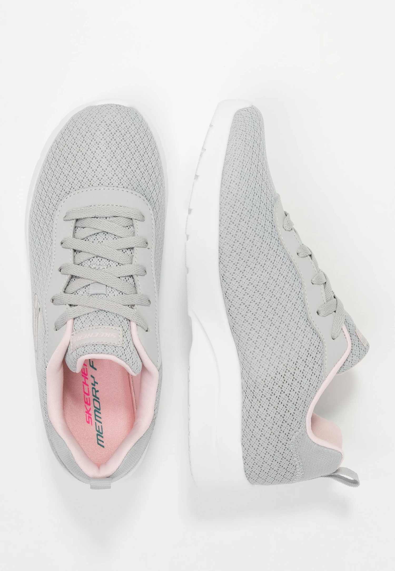 Dynamight 2.0 - Sneakers Laag - Light Gray/Pink Trim 6 Dynamight 2.0 - Sneakers Laag - Light Gray/Pink Trim - Afbeelding 4
