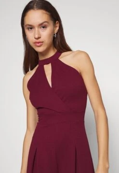 Wal G Arry Wide Leg- Jumpsuit - Wine -Mode Dameskleding Winkel 6f6a6dc081a0499682a0ee085950a971