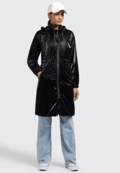 Khujo Marthe - Regenjas - Schwarz -Mode Dameskleding Winkel 71d7d9eb675f4c099bb49b2c961a9636