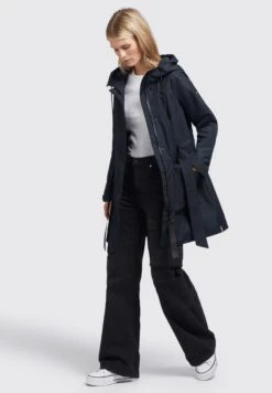 Khujo Lauren - Parka - Dunkelgrau -Mode Dameskleding Winkel 737ebb50d8d2481b8fa9c5550ea59414