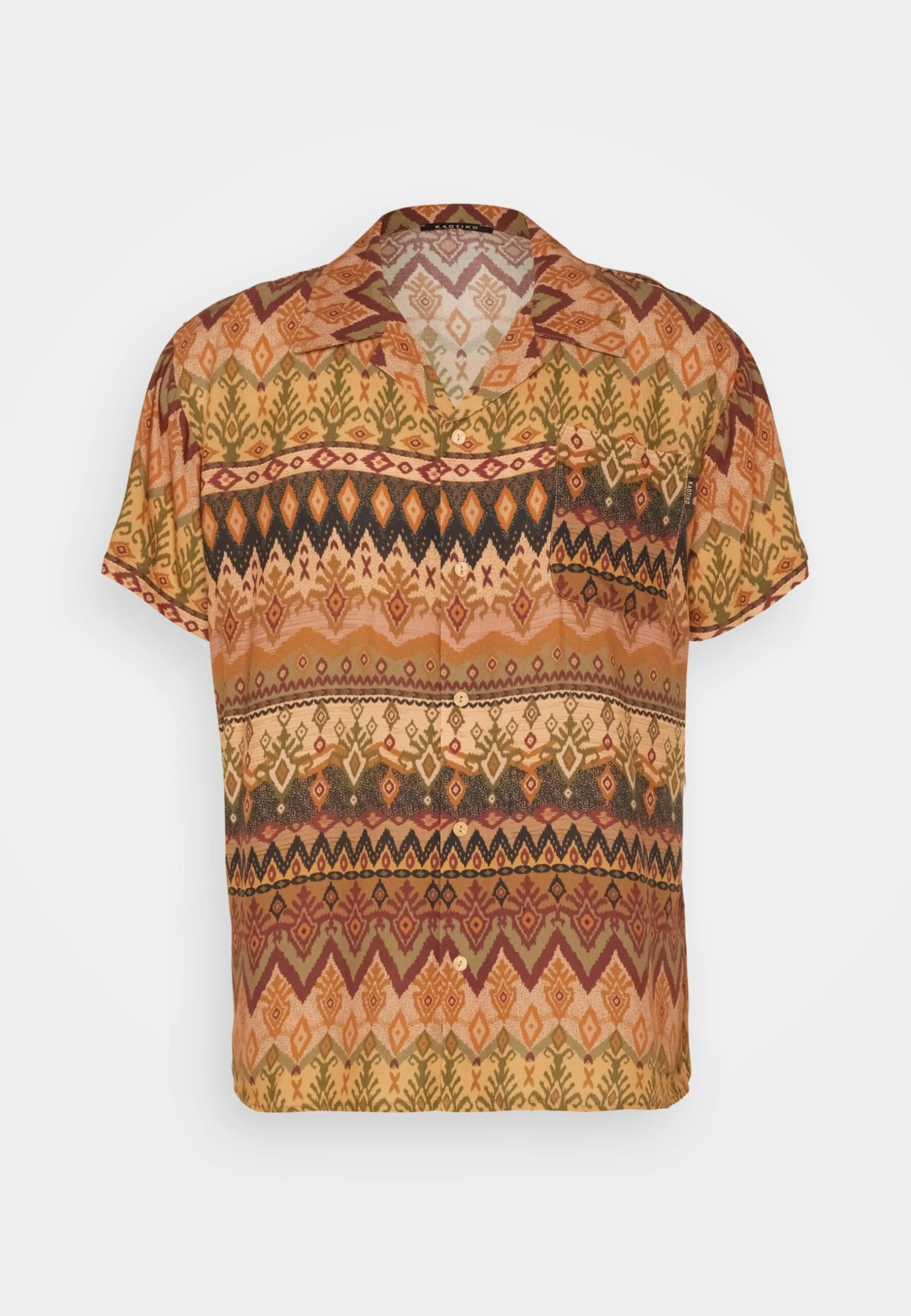 Kaotiko Shirt Mojave Unisex - Overhemdblouse - Brown 7 Kaotiko Shirt Mojave Unisex - Overhemdblouse - Brown - Afbeelding 5