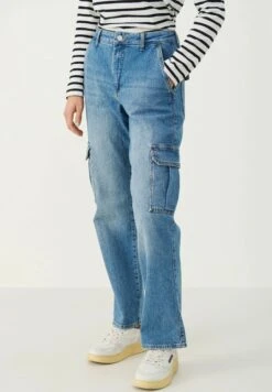 Part Two Vinka - Longsleeve - Dark Navy Stripe -Mode Dameskleding Winkel 7ae1efedfc554ea5bf3f553b73e37a2c