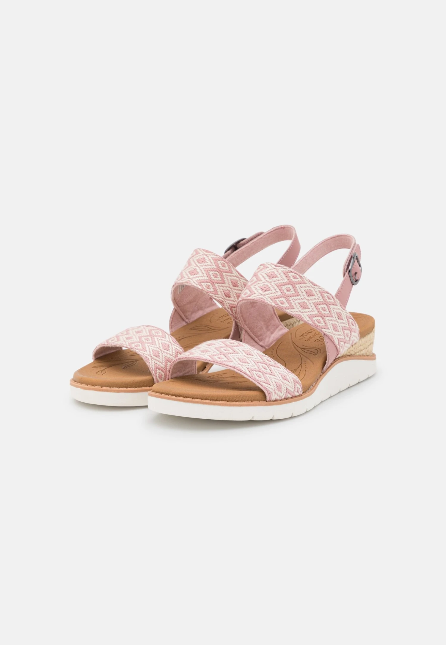 Skechers Beach Kiss - Sandalen Met Sleehak - Blush 5 Skechers Beach Kiss - Sandalen Met Sleehak - Blush - Afbeelding 3