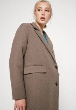 Vero Moda Vmvenetavega Long Wool Coat - Mantel - Chocolate Chip/Solid -Mode Dameskleding Winkel 7c5db7dce1504482a94d52447599c0f4