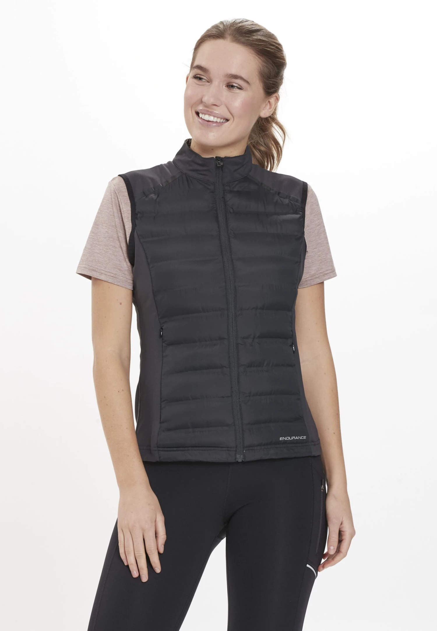 Endurance Funktions Reitta W Hybrid- Bodywarmer - Black 3 Endurance Funktions Reitta W Hybrid- Bodywarmer - Black