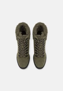 Anna Field Leather - Veterboots - Khaki 13 Anna Field Leather - Veterboots - Khaki -Mode Dameskleding Winkel 7d8c23ada9ed4ab4b7dcf756f86fb7ba