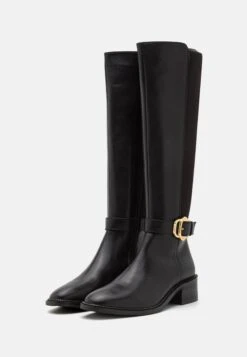 Leather- Laarzen - Black -Mode Dameskleding Winkel 7f7a93d5a9764b9c8d7726d44cb3f0af