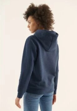 Anna Field Hoodie - Dark Blue/Mottled Blue -Mode Dameskleding Winkel 8319603e4fbc42baa4f690144f369bc6